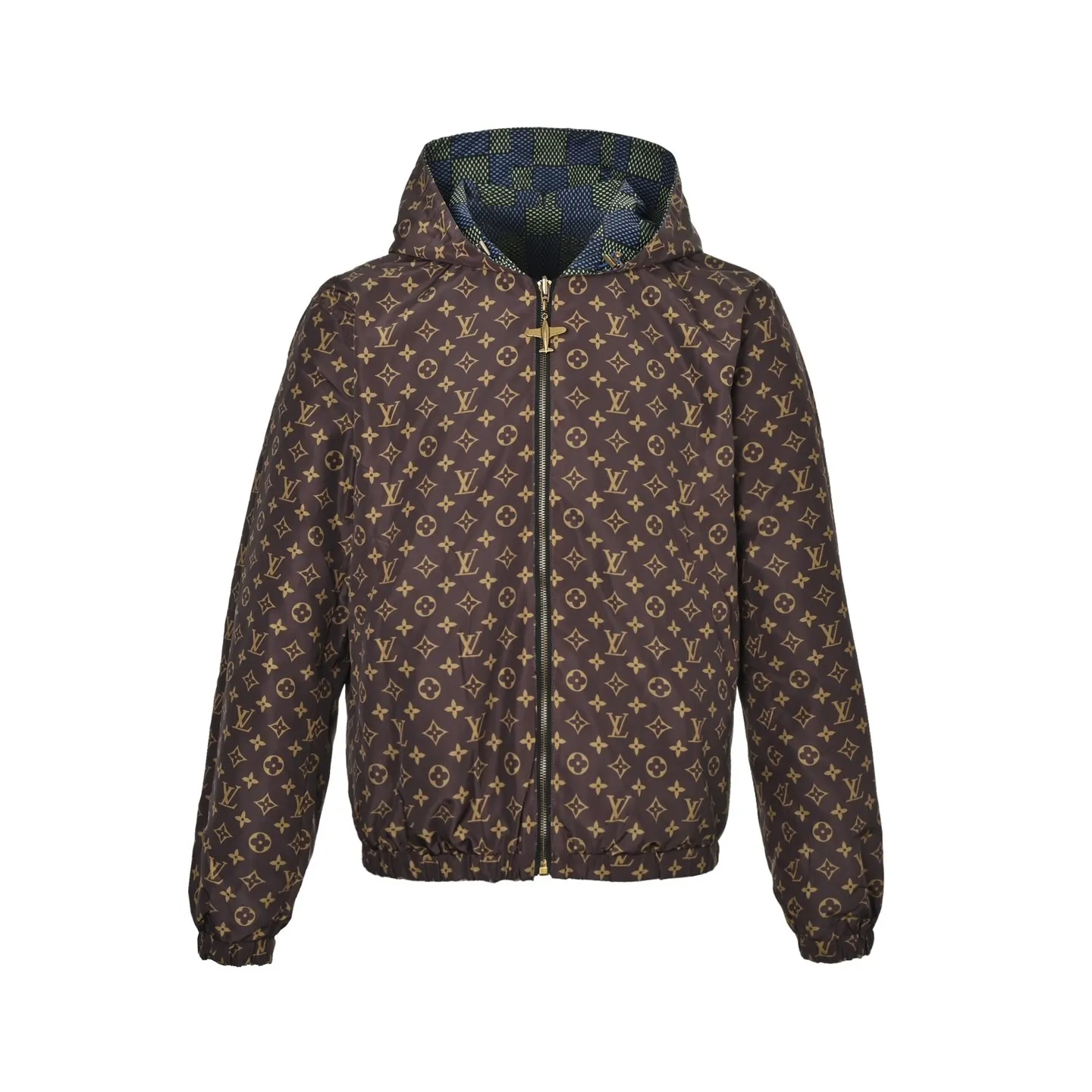 Louis Vuitton/Louis Vuitton presbyopic checkerboard double-sided jacket
